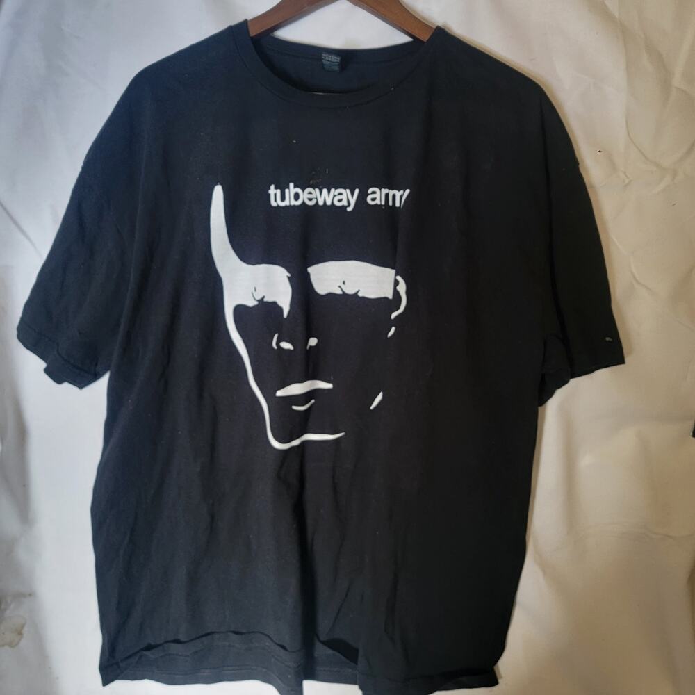 Gary Numan tubeway army band t shirt  2xl black